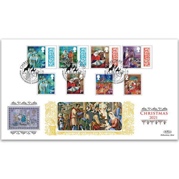 2021 Christmas Stamps GOLD 500