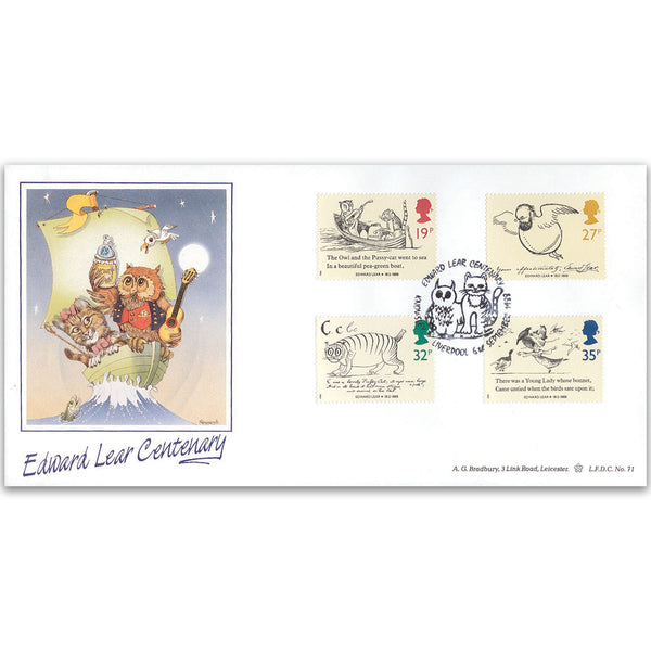 1988 Centenary of Edward Lear LFDC - Liverpool