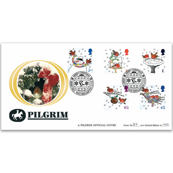 2001 Christmas Pilgrim Cover - Merry Hill