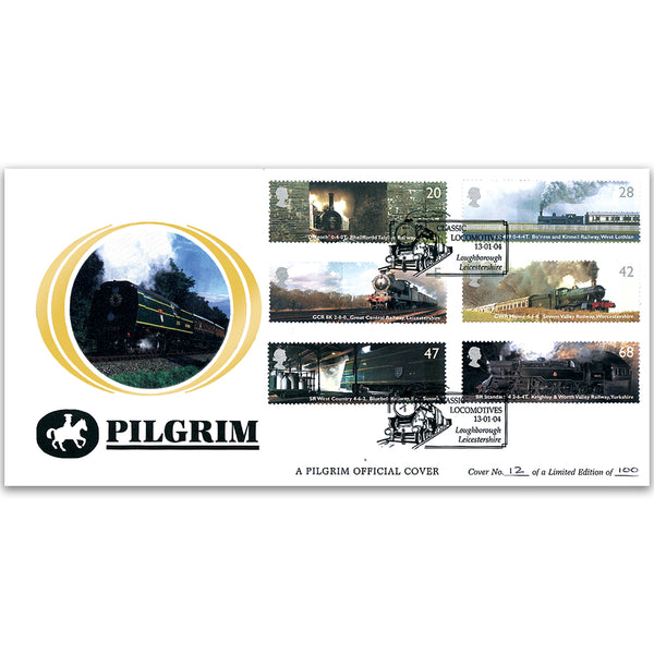 2004 Classic Locomotives Pilgrim Cover - Loughborough