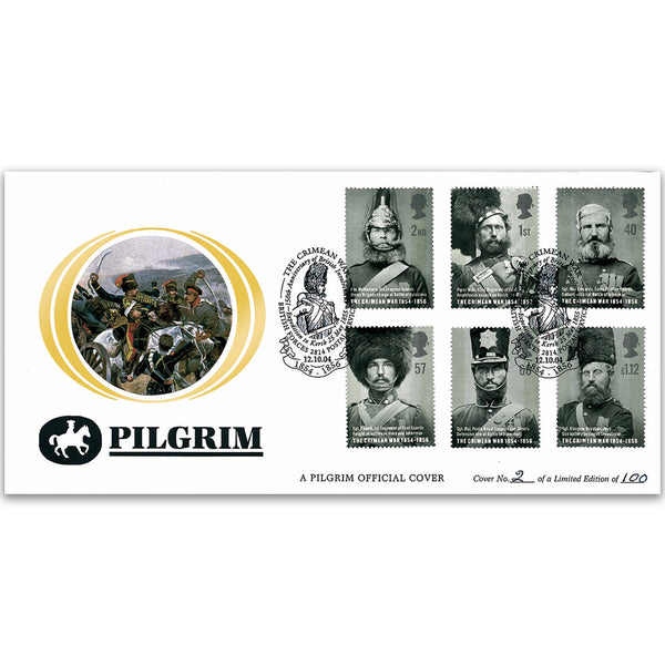 2004 Crimean War 150th Pilgrim Cover - BFPO2814