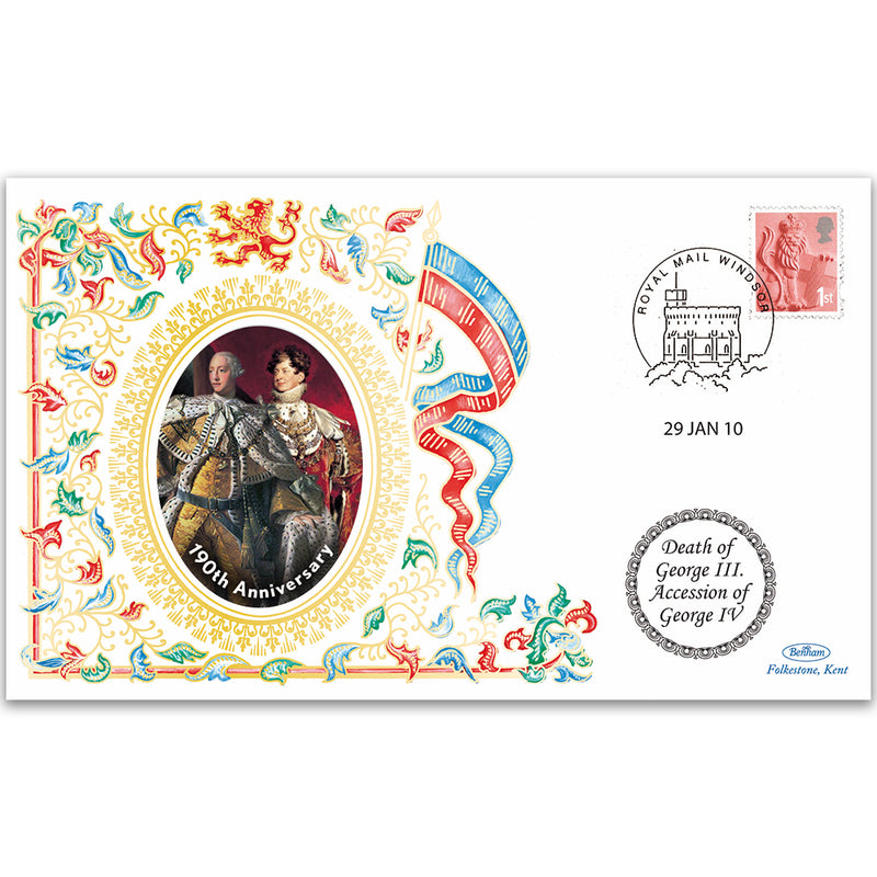 2010 190th Anniversary Death George III/Accession George IV