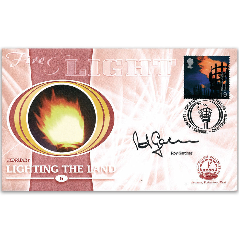 2000 Fire & Light: Lighting the Land - Signed by Sir Roy Gardner