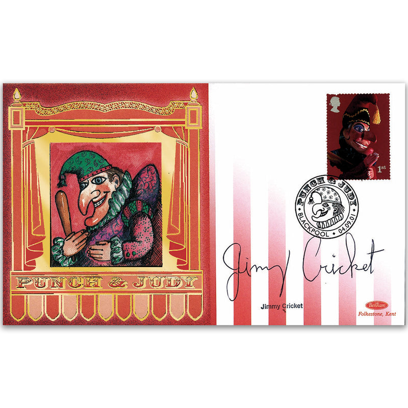 2001 Punch & Judy - Signed by Jimmy Cricket