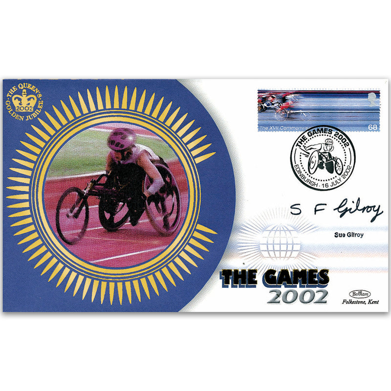 2002 Commonwealth Games - Signed by Sue Gilroy MBE