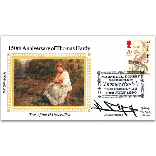 1990 Thomas Hardy 150th - Signed by Jason Flemyng