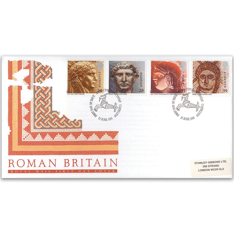 1993 Roman Britain Royal Mail - Caerllion h/s