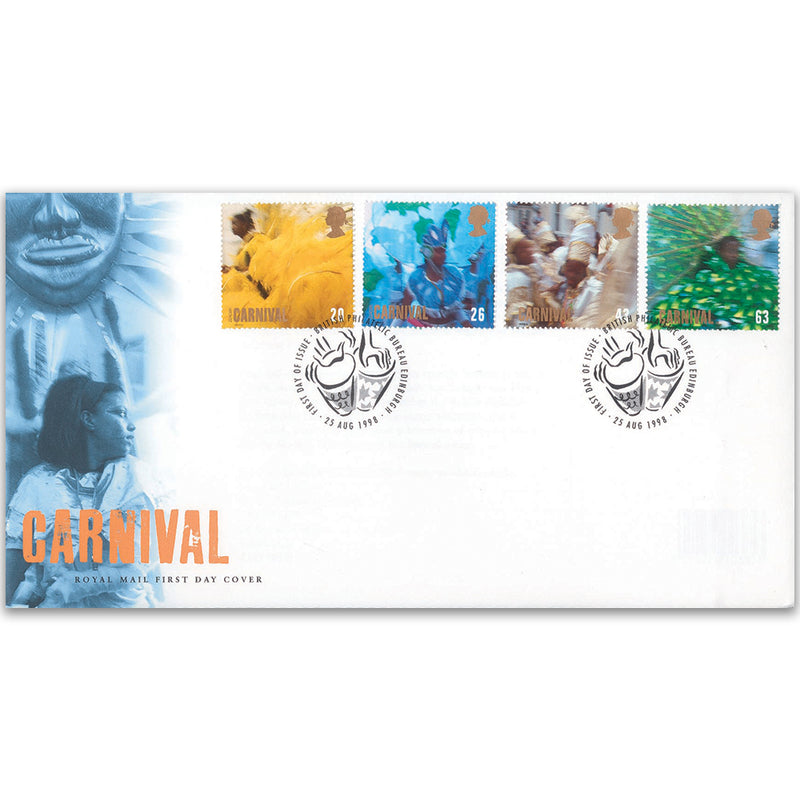 1998 Europa: Carnival Royal Mail FDC - BPB Edinburgh